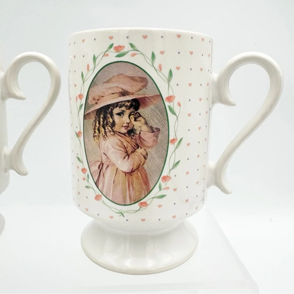 Vintage 1990 Maud Humphrey Bogart In The Orchard No More Tears Mugs
